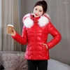 Женские траншевые пальто Swredmi Winter Coat Jacket Женщина водонепроницаемая глянцевая тепло