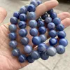 Strand Natural Blu Aventurine Bracciale in pietra rotonda perline braccialetti 1pc