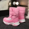 Zapatillas de deporte para niños de invierno botas princesa elegante zapatos de niñas de niña