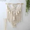 Tapestri 1pcs Boho Wall Hanging Wall Aberstry Creative Macrame MACRAME Decorazione della sala ara tapassa Decorazione sospesa R230817