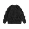 Women's Sweaters Designer Fur Knitted Long Sleeve Women Tops Solid Pure Color Winter Fashion Gothic Clothing Goth Streetwear Coat