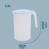 Frascos de cadera Jugo de plástico de jarra de agua con tapa - BPA seguro para lavavajillas Libre duradero