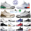 Wizards Mens Basketball Chaussures Hide n Sneak Palomino White Cement repensé feu Red Luck Green Black Cat Men Femmes Trainer Sports Sneakers