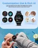 الساعات الذكية lige smart watch men men amoled 360*360 HD شاشة معدل ضربات القلب ضغط الدم Bluetooth Call IP68 Waterproof Smartwatch Box 230817