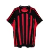 Outdoor T-Shirts Custom 2006-2007 Saison-Heimspiel Fußball Retro-Trikot mit Grafikpatch auf Kurzarm 230817