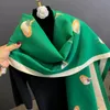 Écharbes femmes écharpe hivernale cachemire pashmina châles et enveloppe Bufandas Bird Imprimerie chaude et écharpes épaisses pour Lady 230817