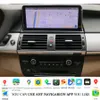 Tela de toque de 10,25 "Bmw X5 E70 E72 2011-2014 CIC Retrofit Atualização de tela sem fio Apple CarPlay Android Auto Unidade principal Sistema de navegação Tela Carro dvd