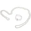 Halskette Ohrringe Set de Para Mujer Pearl machen simulierte Braut