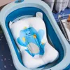 Bathing Tubs Seats Non slip baby shower mat Baby care products Plastic shower support mat Dinosaur newborn shower chair Baby shower products Z230817