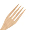 Forks Mode Obst Kaffeesalat Tee Holz Besteck Holzlöffel Tischgeschirr Fork