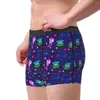 Underpants Sealife Jellyfish Pattern Men Underwear Boxer Shorts Panties Sexy Soft For Male S-XXL