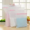 Laundry Bags Zipped Reusable Washing Machine Clothing Care Bag Mesh Net Bra Socks Lingerie Underwear Storage 230817