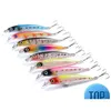 Yemler 1 PCS Cazlar 8.5cm 7.2g Model Balıkçılık Sert Yem 14 Renk Minnow Kalite Profesyonel Derinden