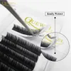 Ciglia false in quewl ciglia singole estensione di ciglia false 0,03-0,20 mm ciglia con inquietudine di più ciglia C/D/Dd Curl Morl Natural Lashes HKD230817