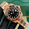 Montre de concepteur de haute qualité Luxury Automatic Watch Mens Taille 41 mm Sapphire Watch 2813 Mouvement DIAL ROTACTATION Watch en acier inoxydable Watch Watch Fashion Watch