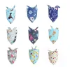 Dog Apparel Puppy Pet Bandana Colar Collar Trey Bow Cotton Most Modyable por atacado