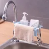 Kitchen Storage Sink Sponge Plastic Rack Dish Drain Soap Brush Organizer Bathroom Accessories Towel Holder