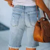 Damesjeans dames fietsen denim shorts vrouw mode kwastje strak vijfpunt gewassen sexy vrouwelijke zomer dun kort