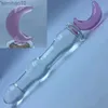 Anal Toys Love Fairy Stick Crystal Glass Dildo Penis Beads Anal Plug Butt Plug Sex Toys For Man Woman Couples Vaginal and Anal Stimulation HKD230816