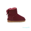 Designer -Boots Kids Boots Australia Snow Boot Children Shoes Winter Classic Ultra Mini Boot Botton Baby Boys Girls Booties Kid Bur Suede