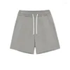 Shorts maschile RS uomini | 2023 Summer 340G Terry Testa Testa in vita Solido Europa e UNI UNITI CASA CASUALI CASA