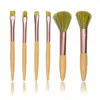 Makeup Brushes 6Pcs Mini Set Loose Powder Foundation Applicators Blusher Eyeshadow Brush Cosmetics Tools