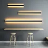 Wall Lamp Nordic Long Strip Modern Minimalist Line Grille TV Background Light Luxury Living Room Bedroom Sconce