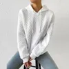 여자 후드 땀 셔츠 패션 스웨트 셔츠 여성 캐주얼 풀버 가을 겨울 까마귀 긴 소매 점퍼 화이트 230817