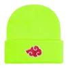 Berretti di berretti autunnali e invernali con cappello a maglia calda a maglia da esterno sport da esterno Cappelli di lana Cappelli rossi Cappelli di lana per uomini all'ingrosso