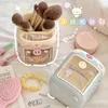 Pencil Cases Creative Pig Holder Storage Brush Container Desk Organizer Pen Case Stationery Office Supplies 230816