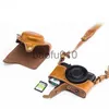 Bag Tillbehör Ny Pu Leather Oil Hud Camera Case Bag Cover för RX100M7 RX100 M6 M5 M4 M3 RX100IV RX100VII RX100VI RX100V SKYDD SKAL HKD230817