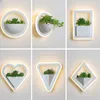 Lampe murale (WECUS) Plant d'art Light Simple Modern Bedside Creative Personality Aisle Living Room Corridor