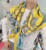 Sarongs will шелк шелковый шарф -шарф для шарф -шарф Дизайна Дизайн FOALARD Square Square Упаковка 70100см печатный шарф Z230817