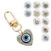 Keychains Lucky Eye roestvrij staal sleutelhanger modezak hangduivel devil's sleutelende vrouwen mannen auto sleutelhang kettingpaar accessoires