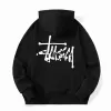 2023 St Hoodie Designer Hoodies für Herren Womens Ihoodie hochwertige neue Druckgrafik Sweatshirts Dooclothing Block Sport Zip Hoodie Schwarz