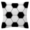 Kuddefodral Rugby Football Basketball Printed Mönster Square Polyester Cushion Cover for Home Living Room SOFA DECORATION CASE 45x45CM HKD230817