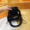 Tasarımcı Kanal Çantası Orta Elmas Zinciri Altındaki Omuz Crossbody Çantası Ahion Çantaları Kadınlar İçin Gerçek Deri Çantalar 8319