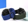 شاهد عصابات Bisonstrap Premium Nylon Watchband للرجال نساء الإكسسوارات مع أداة وشوكة الفولاذ المقاوم للصدأ 18 مم 19 مم 20 مم 22 ملم 230817