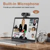 Webcams Webcam 4K 1080p Mini Kamera 2K Tam HD Webcam Mikrofonlu 15-30FPS USB Web Cam YouTube PC Dizüstü Bilgisayar Video Çekim Kamerası 230817