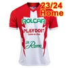 2023 24 Mexico Club Necaxa Mens Soccer Jerseys Gonzalez Formiliano Home Away 3rd 100th Anniversary Football Shirts Kort ärm Vuxna uniformer