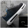 Volledige strass witte schoenen voor vrijetijds- en hoge kleur waterdichte anti-outor veterkleurige snuifje sneakers Men casual schoenen