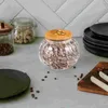 Storage Bottles Pumpkin Glass Jar Grain Containers Dried Fruit Airtight Jars Tea Sealed Canister Dry