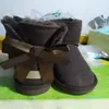 2023-Women Kids Ribbon Snow Boots New Design Girl And Childen Winter Ankle Shoes Boot