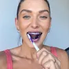 Hismile Oralcare 30 мл Зубная паста Hismile V34 Безвоздушный флакон, Зубная улыбка Яркая упаковка зубной пасты для чистки зубов Уход за зубами Здоровье Hismile V34