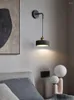 Wandlampe minimalistische LED -Nachtleuchterstudie Lesen Hintergrund Leuchte Home Decor Innenschlafzimmer Beleuchtung