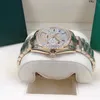 Rolaxs Watch Diamond Ladies Автоматическая 36 мм радужная лицевая поверхность радужная квадратная скидка из нержавеющей стали.