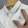 Polos dos homens Camisa Polo Hazzys Verão High End Business Casual Sports Qualidade Manga Curta Camiseta Tops Tees p230817