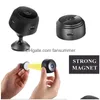 IP -camera's magnetische wifi mini -camera A9 HD 1080P Infrarood Night Vision Micro Home Security Surveillance Camcorder Support Motion Drop Dhypr