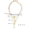 Pendant Necklaces Fashion Jewelry Necklace Soft Pottery Starfish Shell Pendant Necklace Vintage Sun Multi Layer Necklace J230817