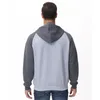 Herrspåriga mode Zip Up Hoodies Spring och Autumn Streetwear Casual Coat Hooded Sweatshirt Jackor med Kanga Pocket 230816